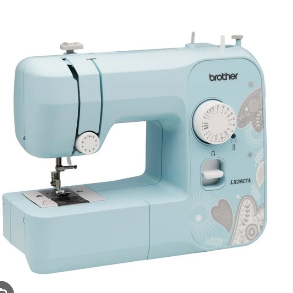Brother LX3817A Sewing Machine in Light Blue